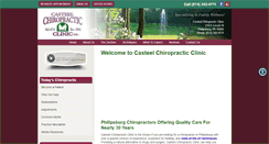 Desktop Screenshot of casteelchiroclinic.com